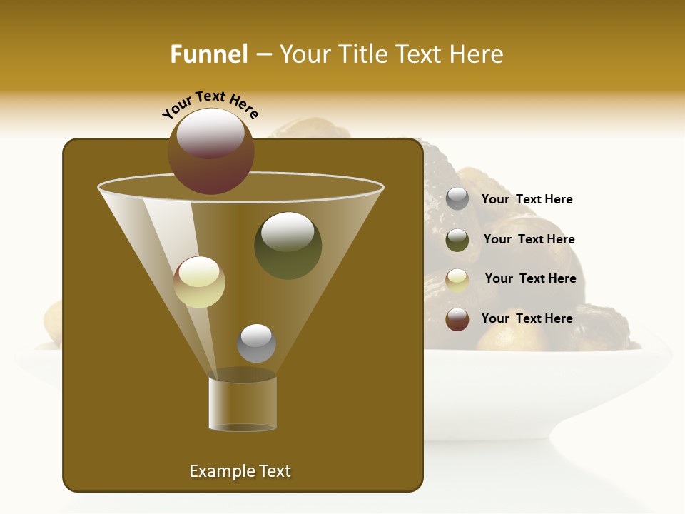 I Olated Cucumber Pre Erved PowerPoint Template