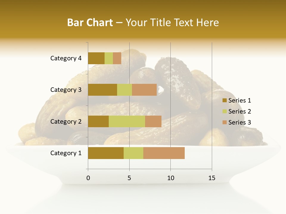 I Olated Cucumber Pre Erved PowerPoint Template