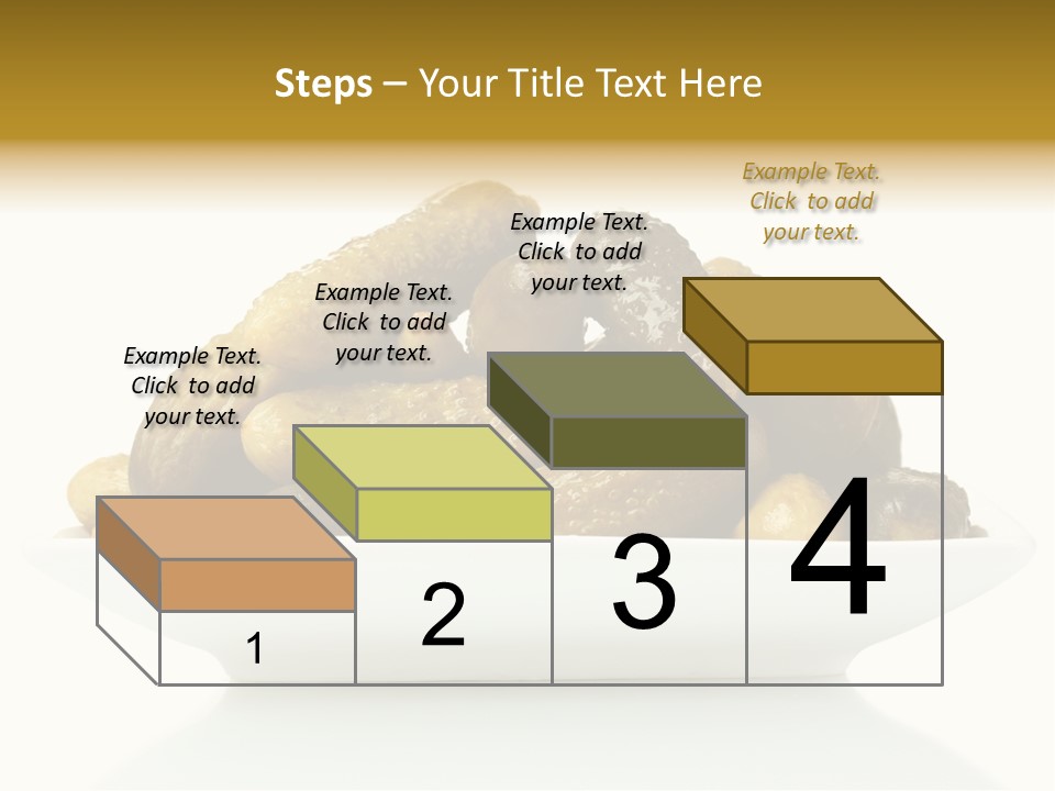 I Olated Cucumber Pre Erved PowerPoint Template