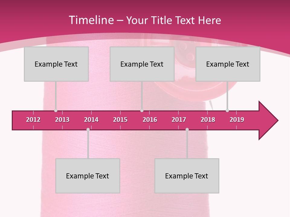 Single Work Cotton PowerPoint Template