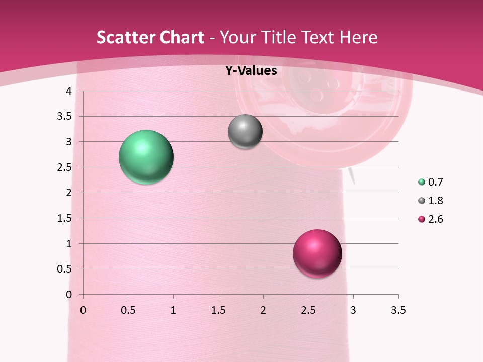 Single Work Cotton PowerPoint Template