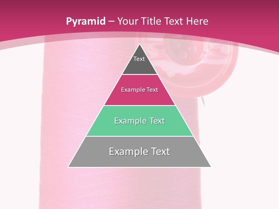 Single Work Cotton PowerPoint Template