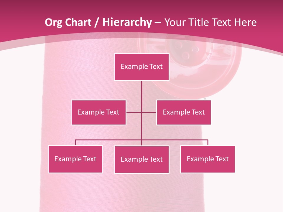 Single Work Cotton PowerPoint Template