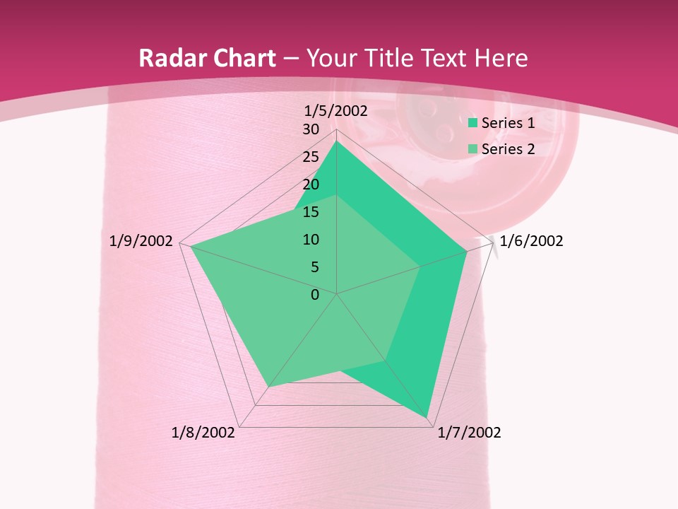 Single Work Cotton PowerPoint Template