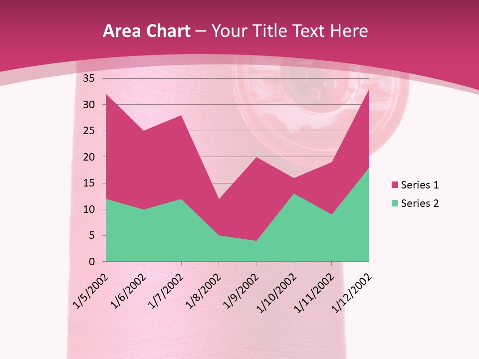 Single Work Cotton PowerPoint Template