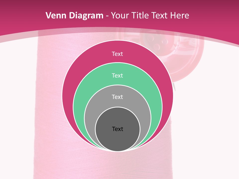 Single Work Cotton PowerPoint Template