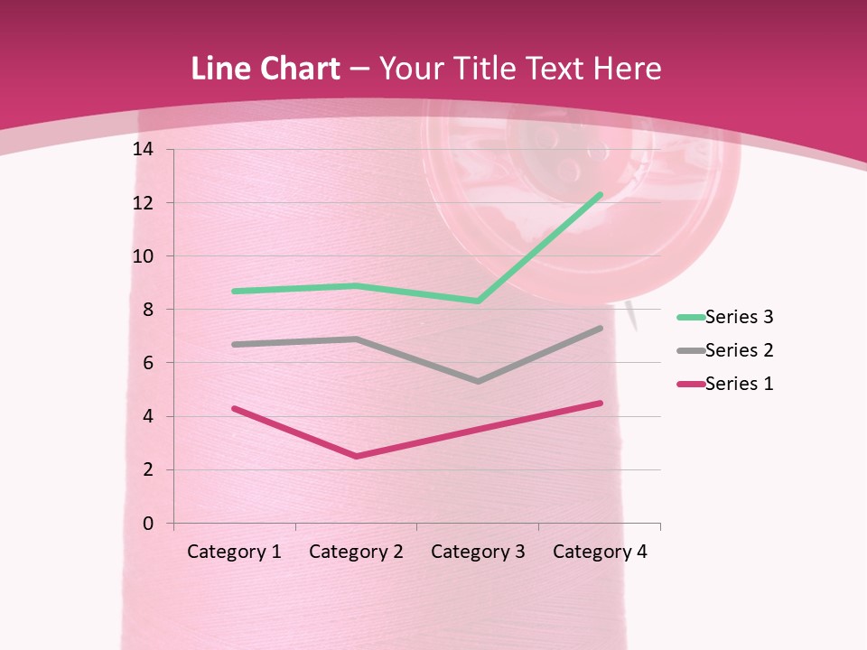 Single Work Cotton PowerPoint Template