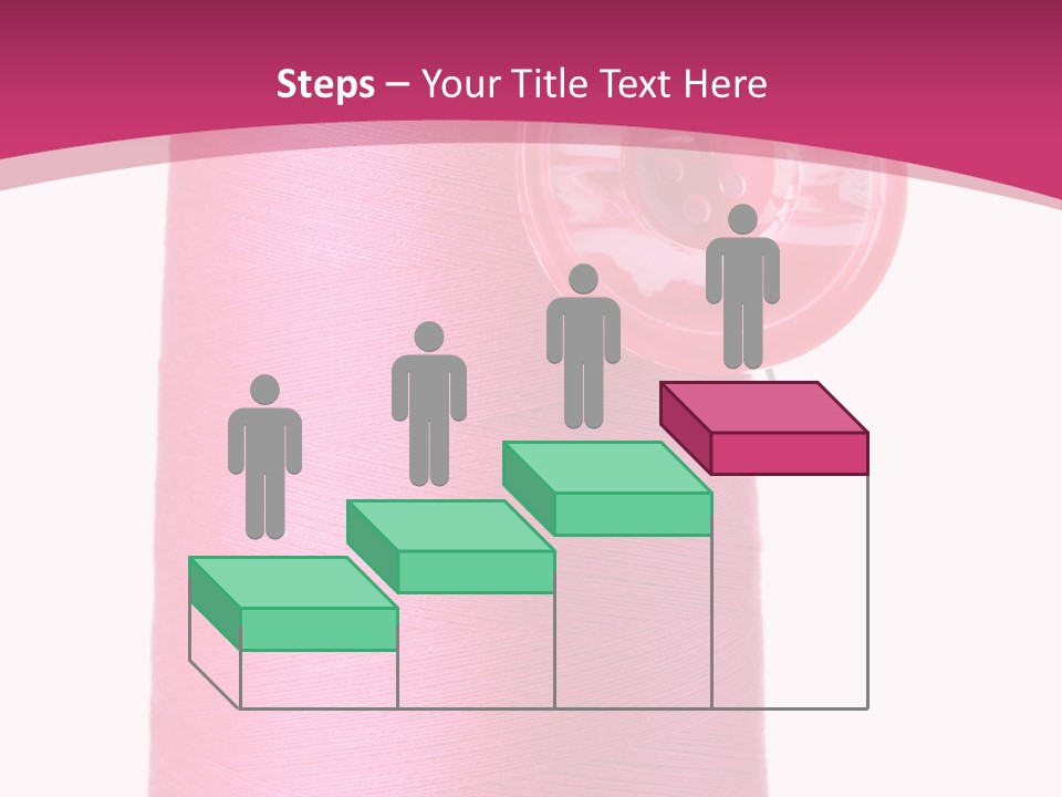 Single Work Cotton PowerPoint Template