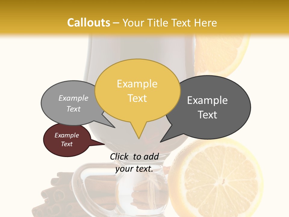 Tran Parent Brown Color PowerPoint Template