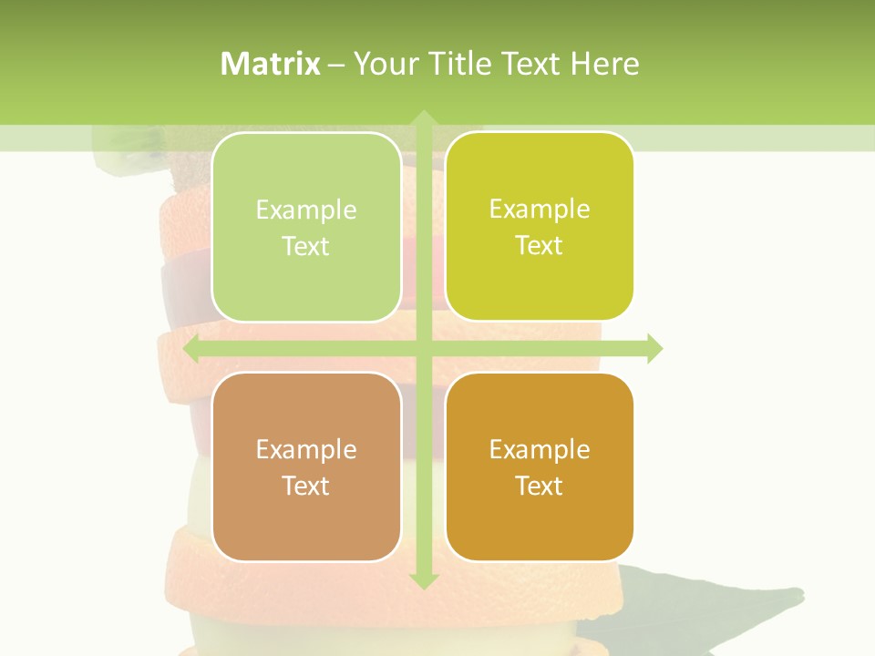 Background Tasty Half PowerPoint Template