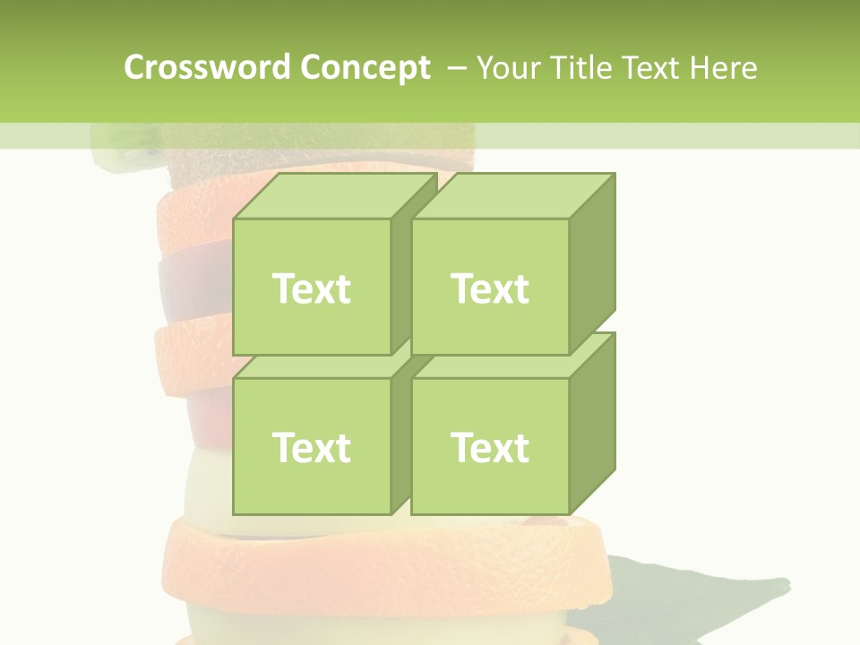 Background Tasty Half PowerPoint Template