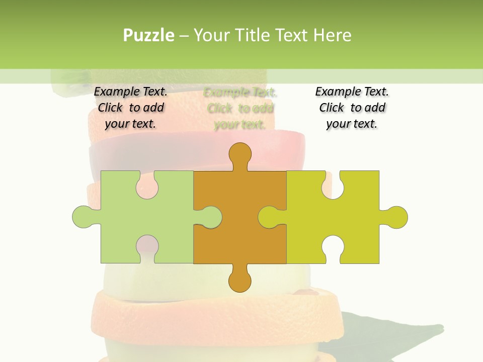 Background Tasty Half PowerPoint Template