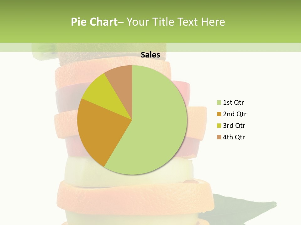 Background Tasty Half PowerPoint Template