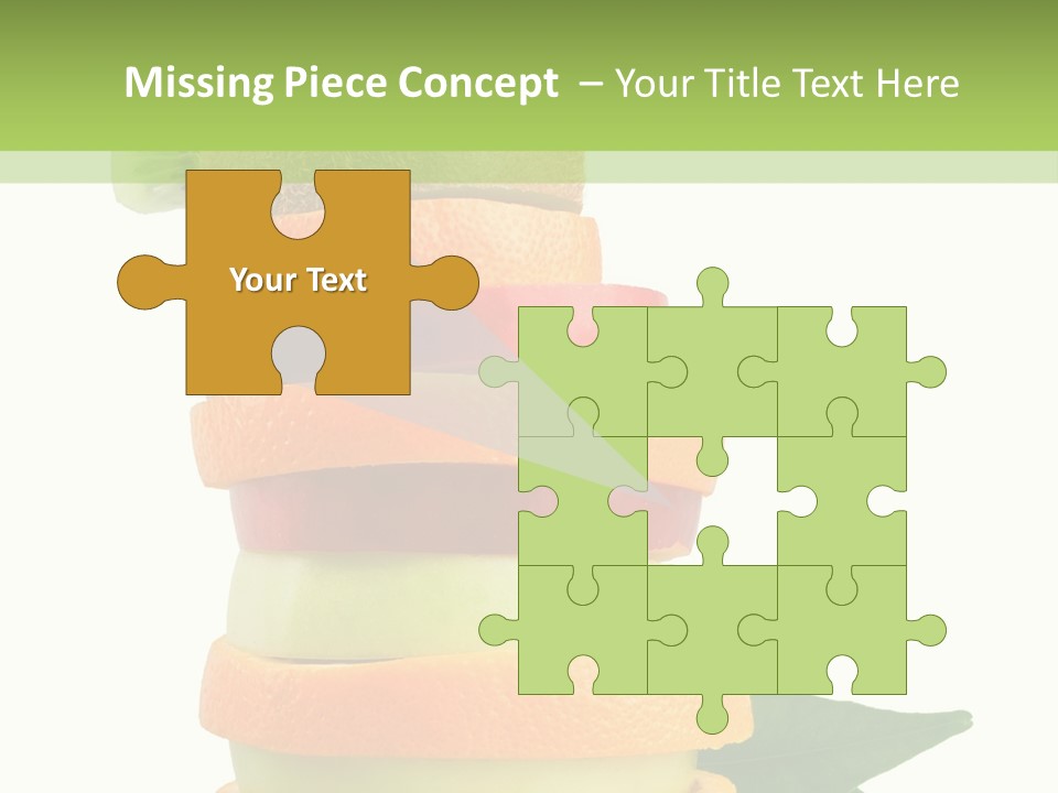 Background Tasty Half PowerPoint Template