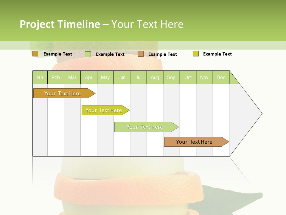 Background Tasty Half PowerPoint Template