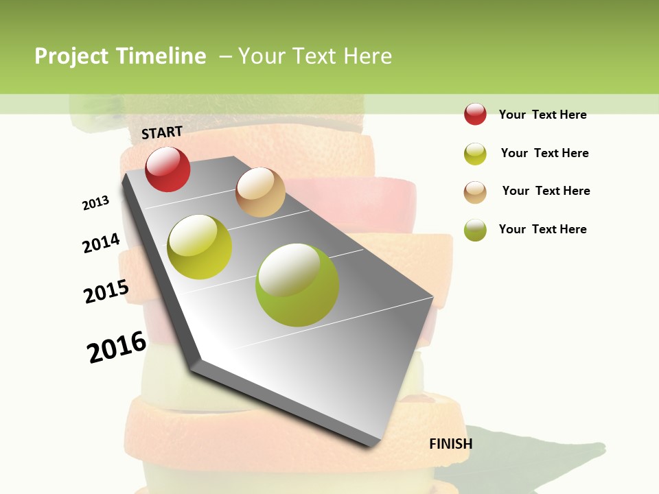 Background Tasty Half PowerPoint Template