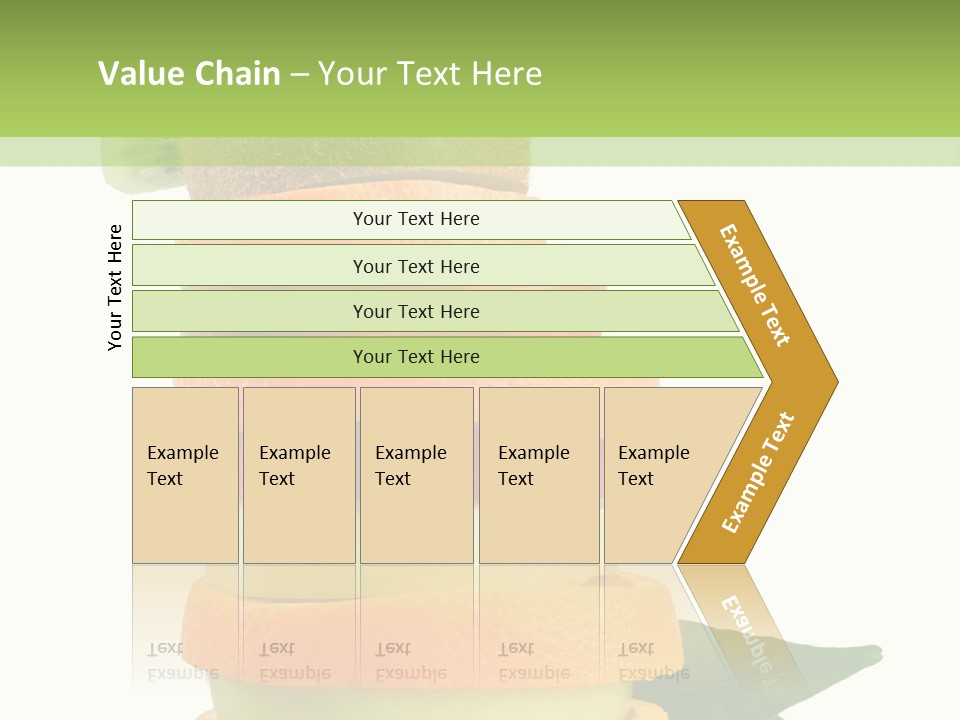 Background Tasty Half PowerPoint Template