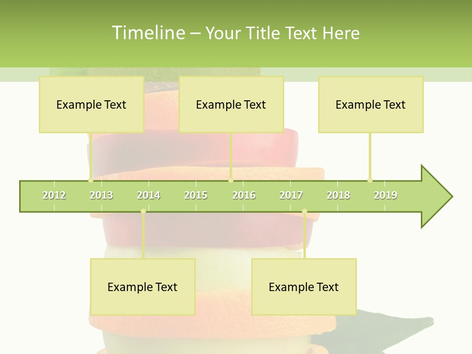 Background Tasty Half PowerPoint Template