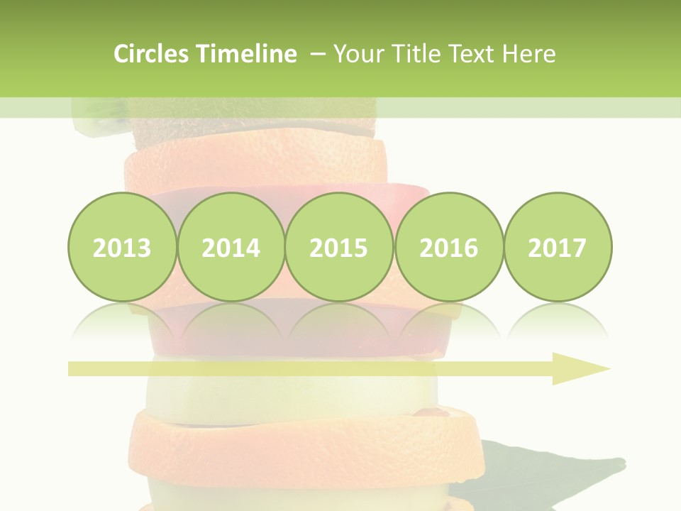 Background Tasty Half PowerPoint Template