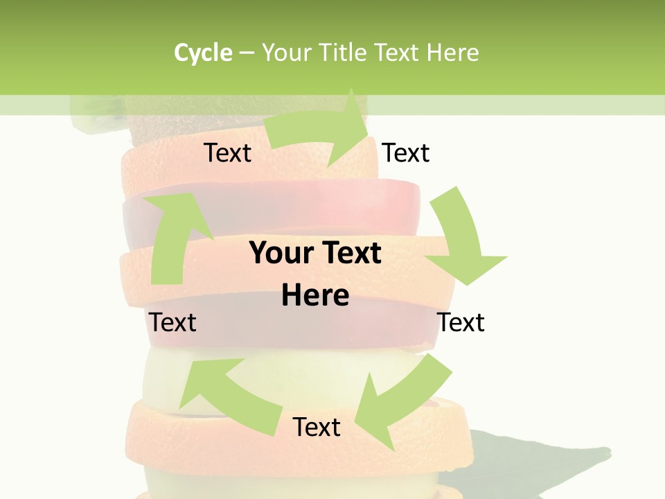 Background Tasty Half PowerPoint Template