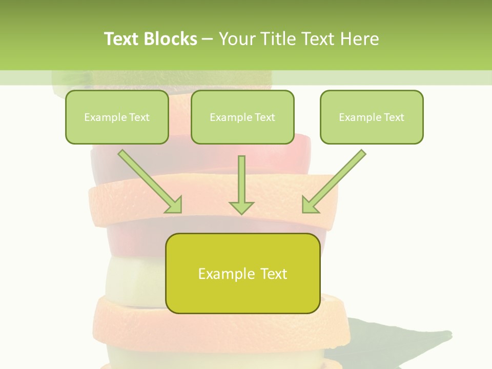 Background Tasty Half PowerPoint Template