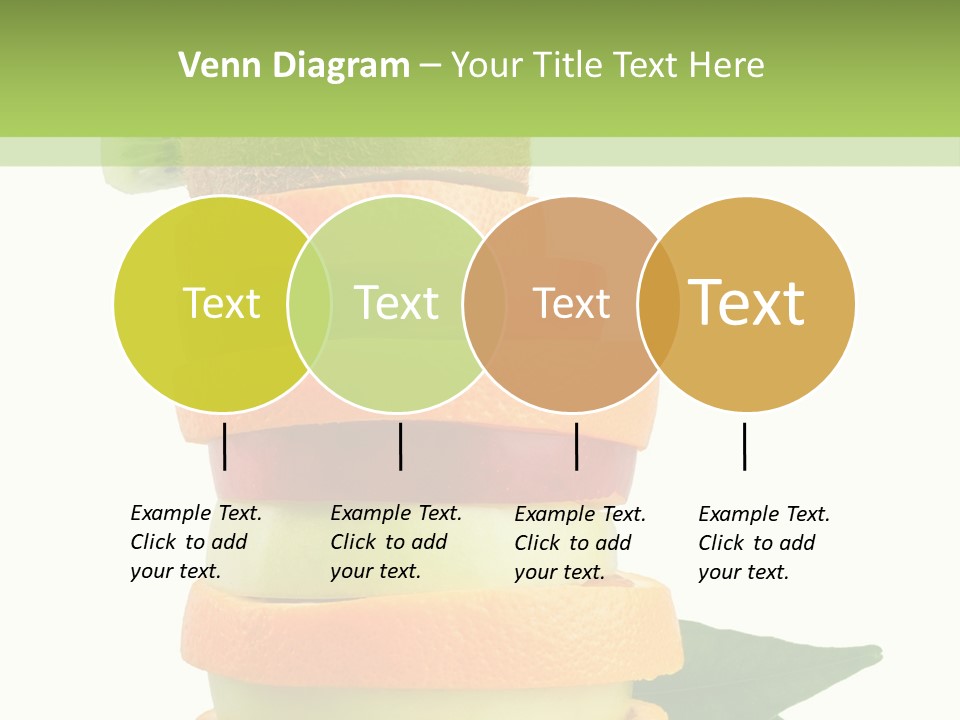 Background Tasty Half PowerPoint Template
