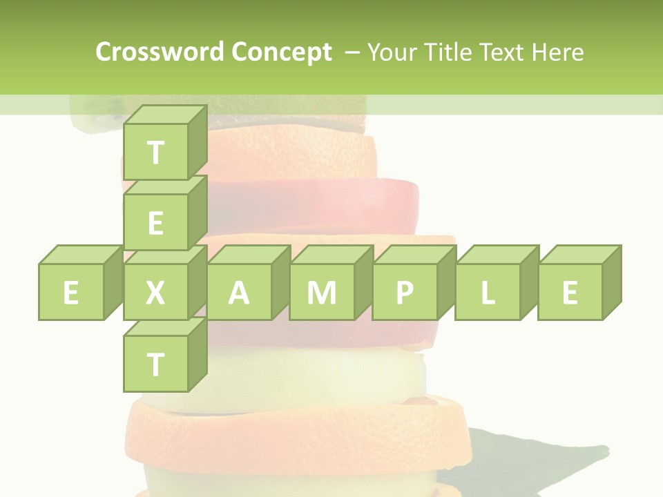 Background Tasty Half PowerPoint Template