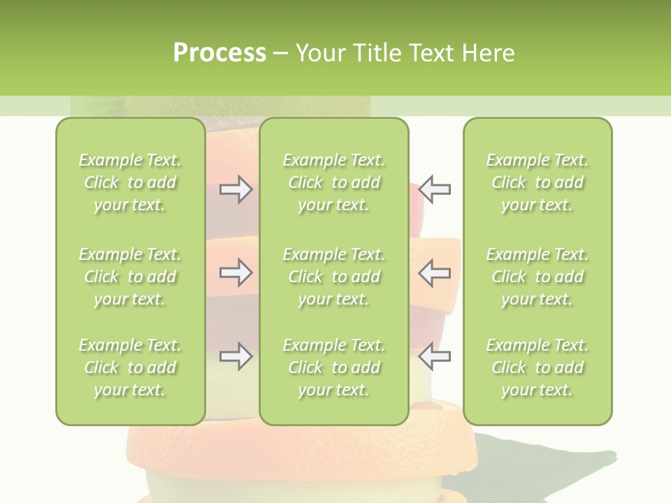 Background Tasty Half PowerPoint Template