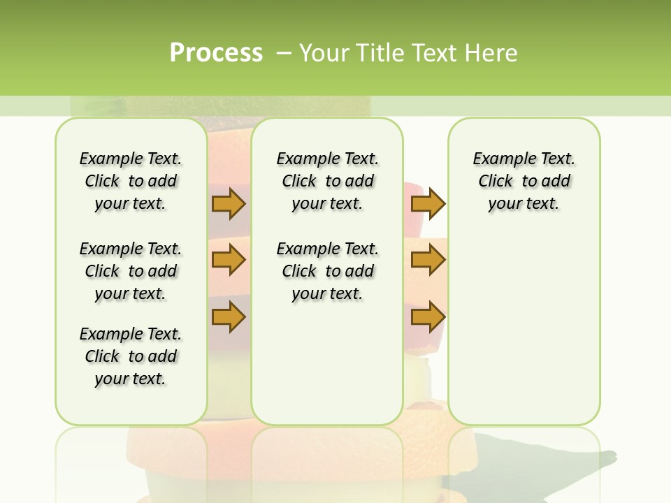 Background Tasty Half PowerPoint Template