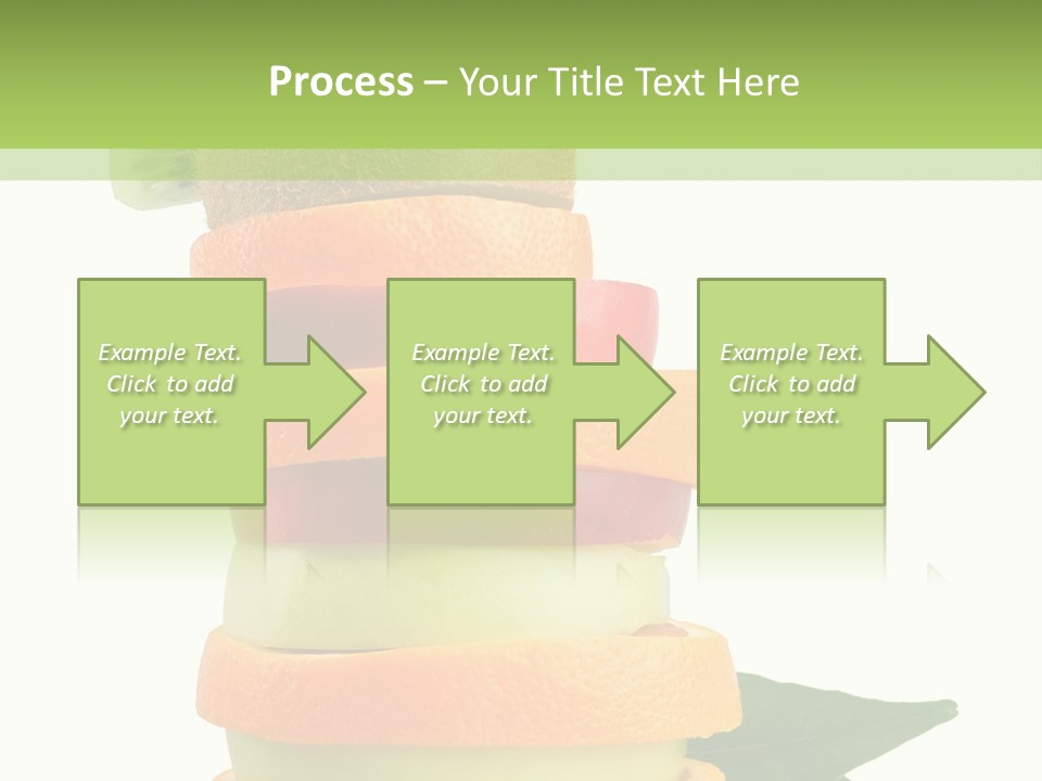 Background Tasty Half PowerPoint Template