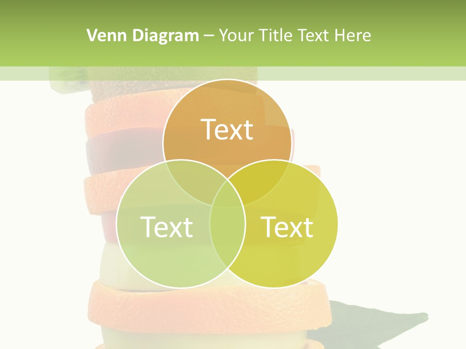 Background Tasty Half PowerPoint Template