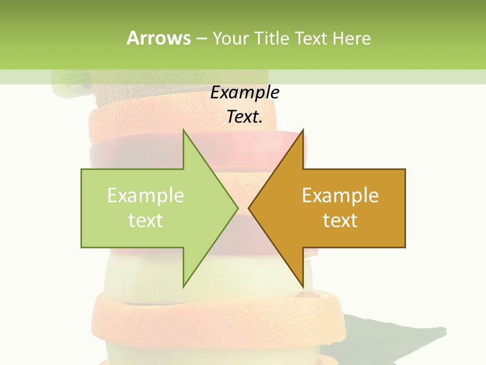 Background Tasty Half PowerPoint Template