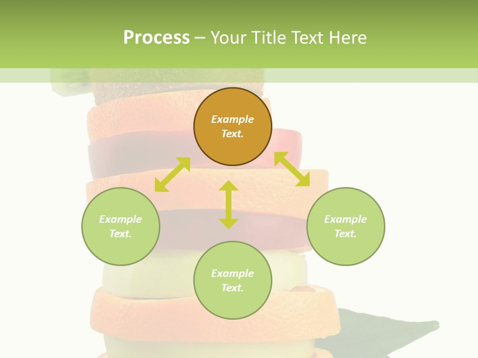 Background Tasty Half PowerPoint Template
