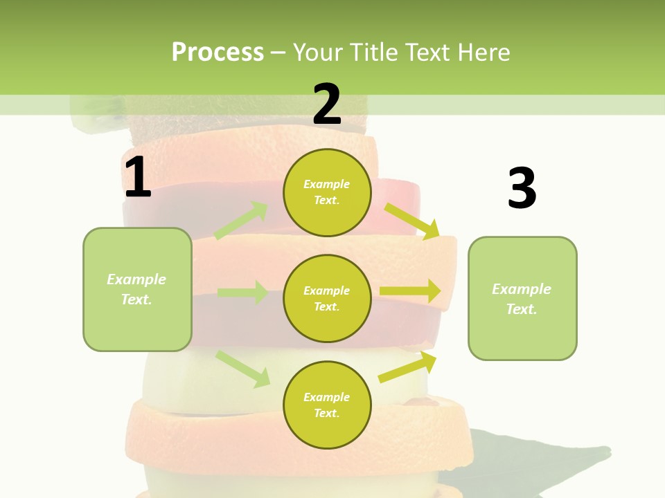 Background Tasty Half PowerPoint Template