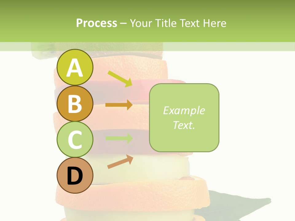 Background Tasty Half PowerPoint Template