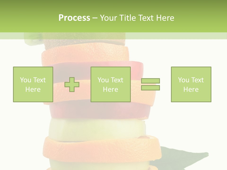 Background Tasty Half PowerPoint Template