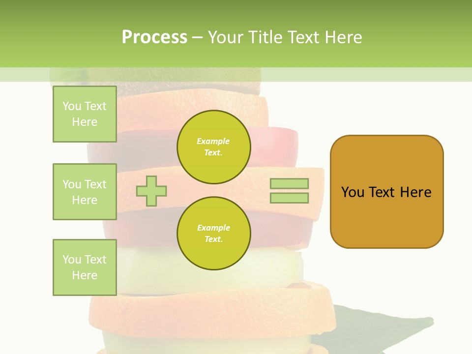 Background Tasty Half PowerPoint Template