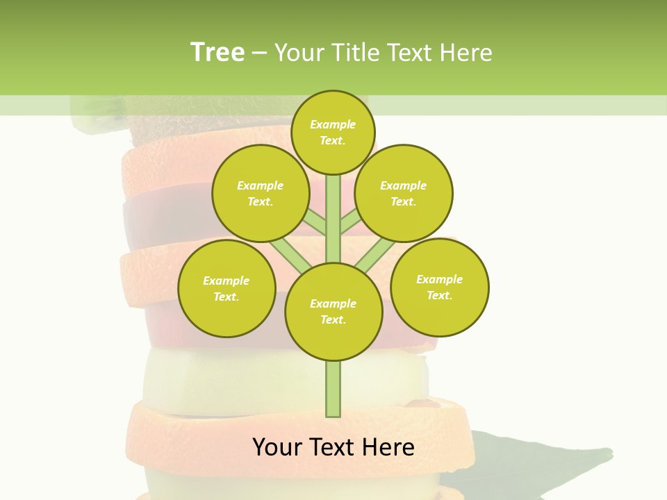 Background Tasty Half PowerPoint Template