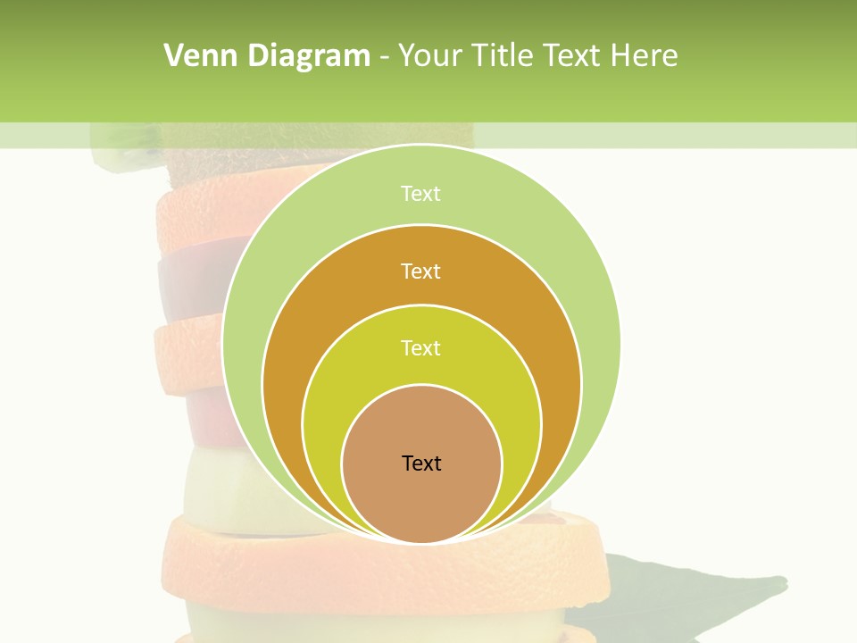 Background Tasty Half PowerPoint Template