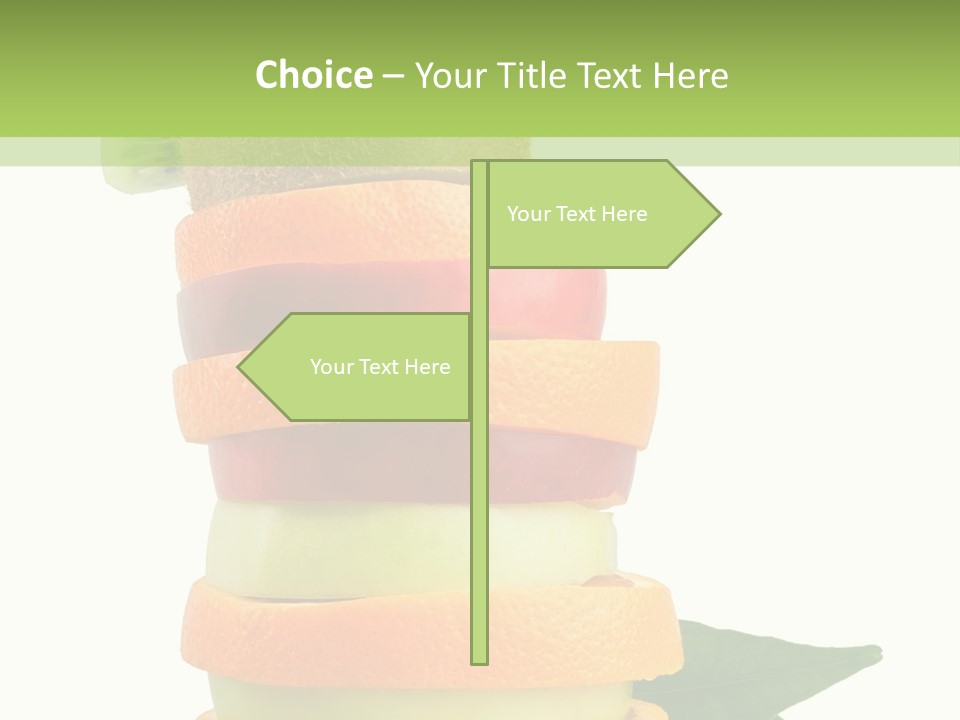 Background Tasty Half PowerPoint Template