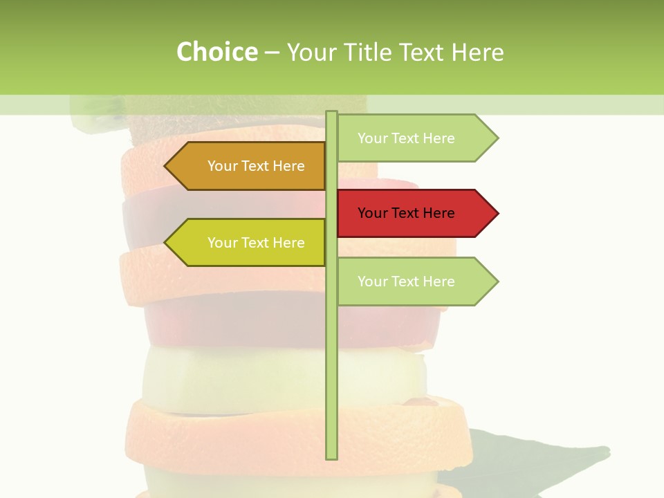 Background Tasty Half PowerPoint Template