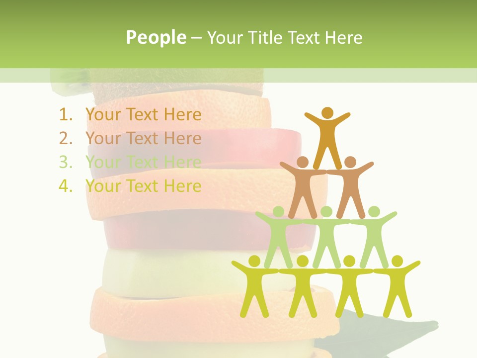 Background Tasty Half PowerPoint Template