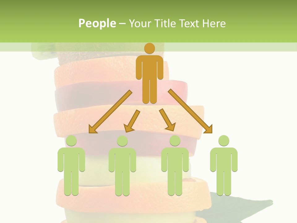 Background Tasty Half PowerPoint Template