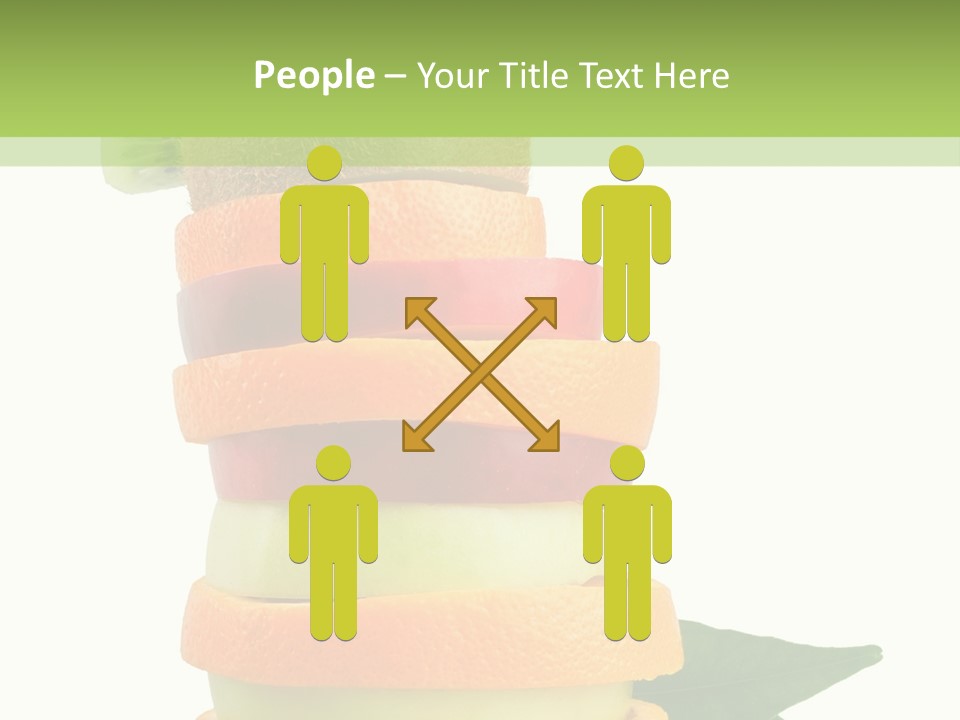 Background Tasty Half PowerPoint Template