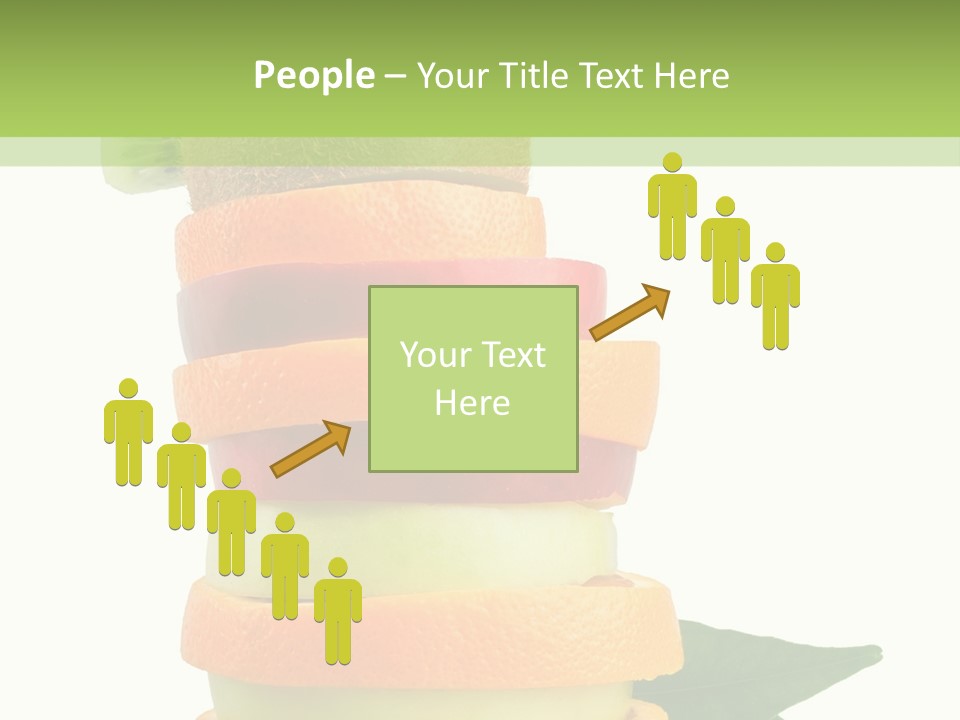 Background Tasty Half PowerPoint Template