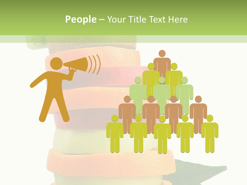 Background Tasty Half PowerPoint Template