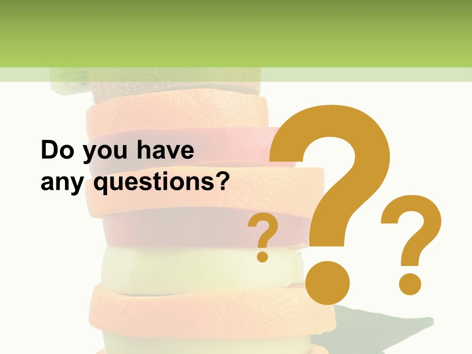 Background Tasty Half PowerPoint Template