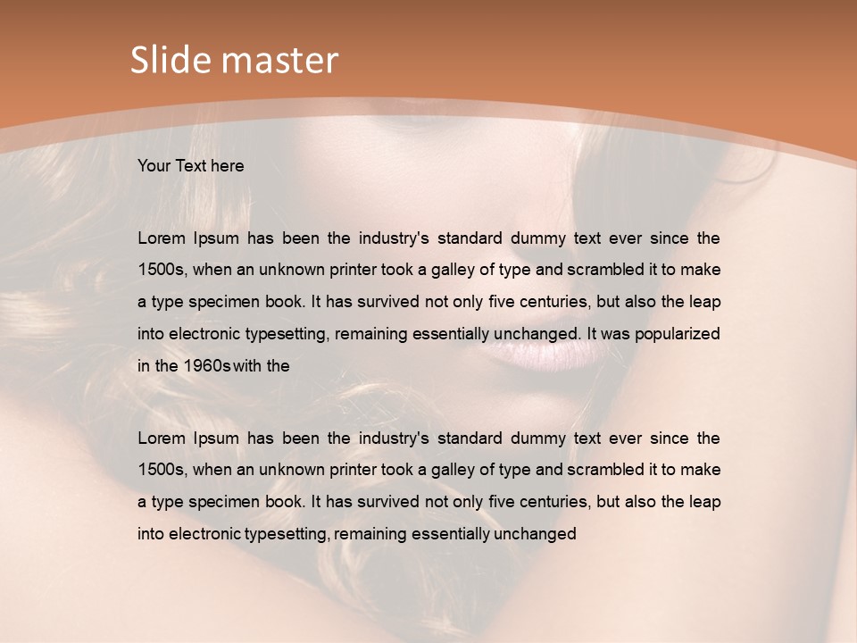 Escape Blouse Hurricane PowerPoint Template