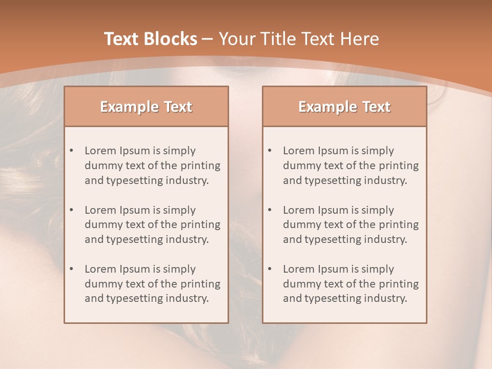 Escape Blouse Hurricane PowerPoint Template
