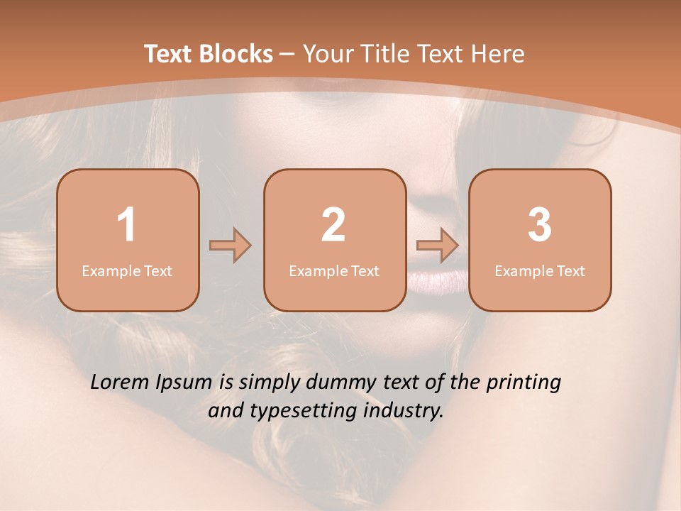 Escape Blouse Hurricane PowerPoint Template